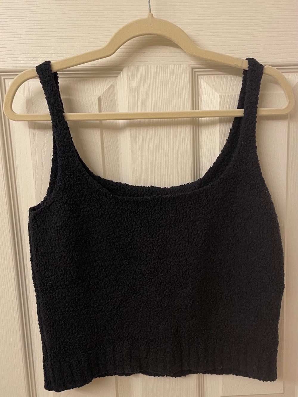SKIMS Cozy Knit Tank ✰ Black ✰ L/XL